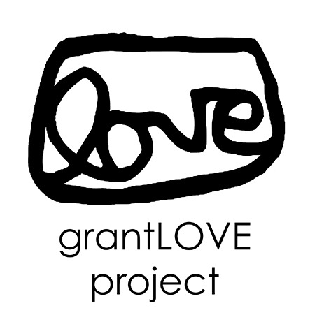 Love written in cursive, grantLOVE project logo